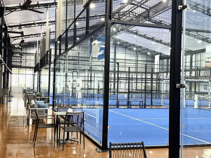 Padel Zone — Courtside Lounge